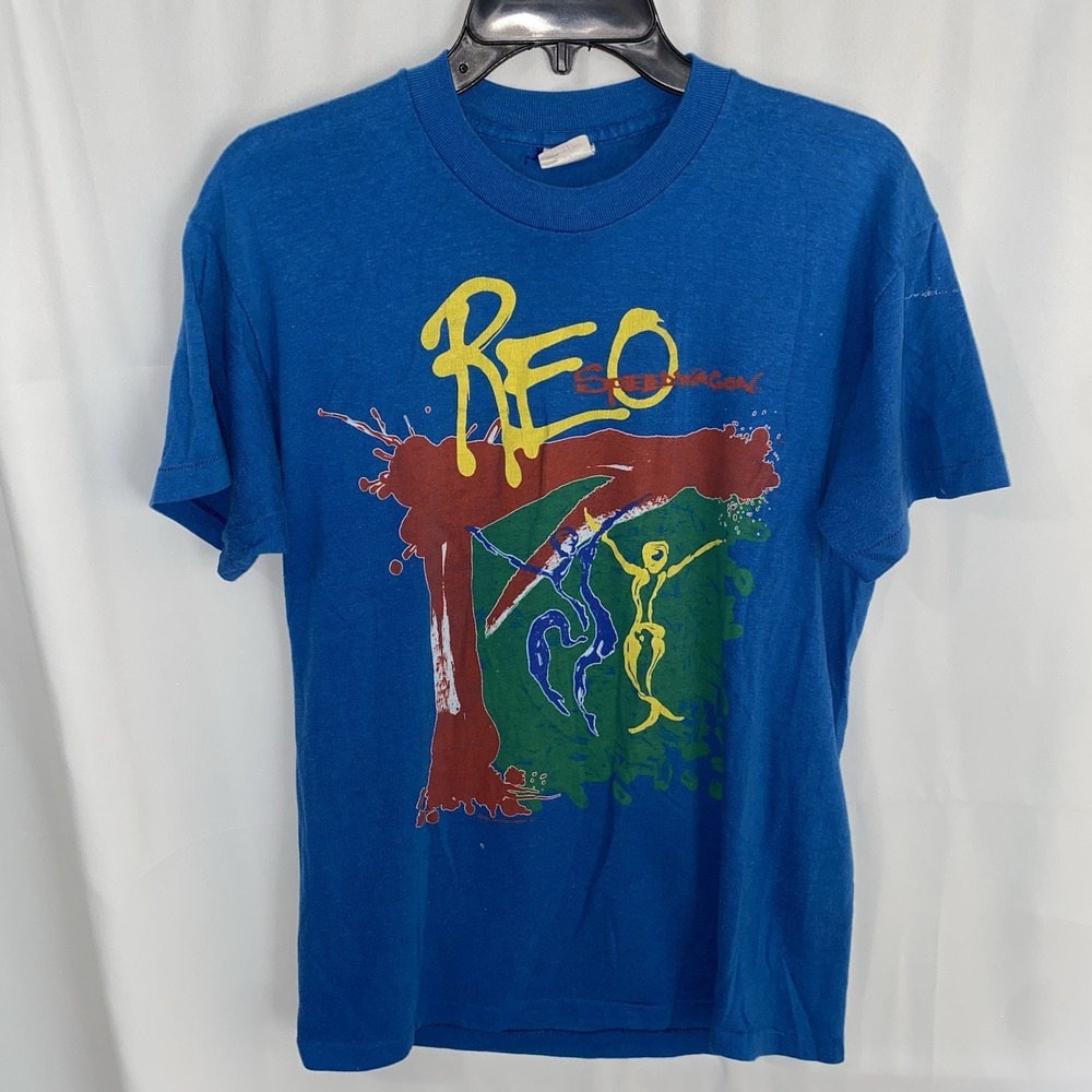 Vintage Reo Speedwagon 1987 Band Concert T Shirt Made In USA 80s